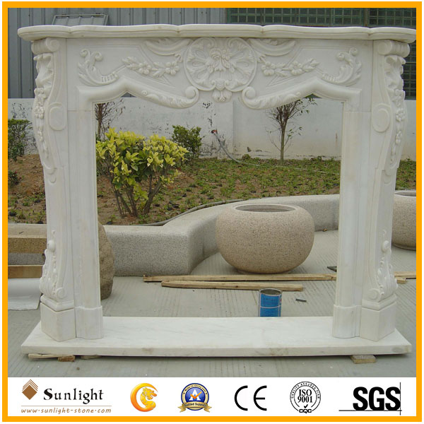stone marble fireplace Mantel surroun