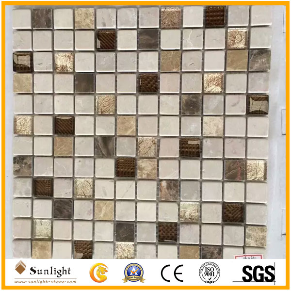 Backspalsh Glass Stone Mosaic Tile