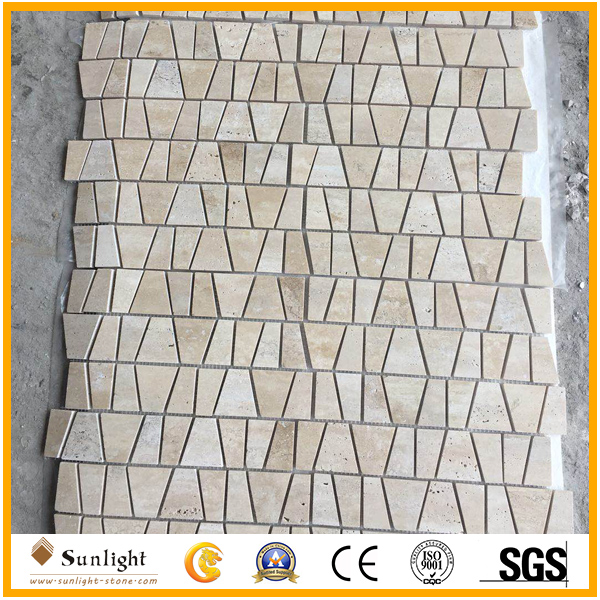 travertine marble beige cream mosaic 