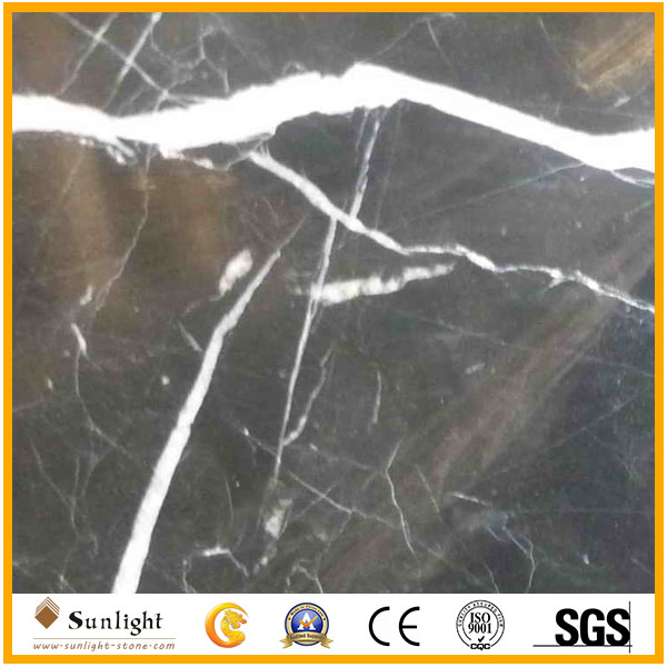Nero Marquina Marble Slabs for Tiles,