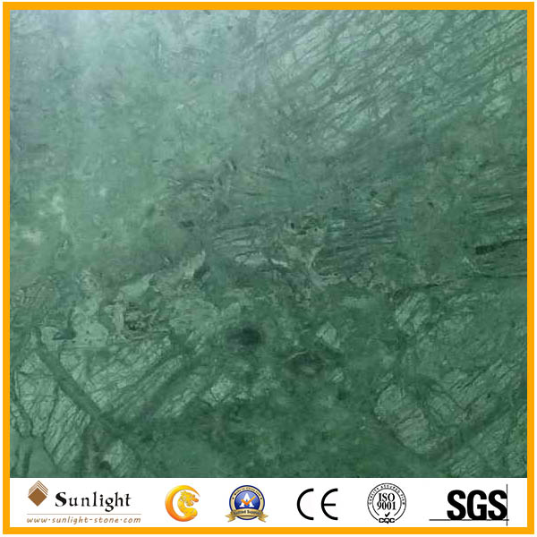 Indian Flower Green Marble for Slabs,