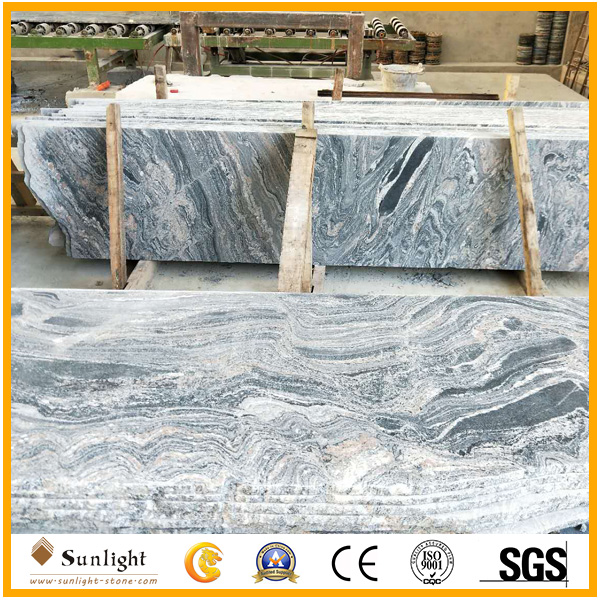 polished sand wave granite slabs