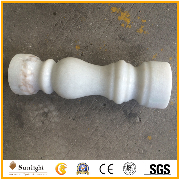 Guangxi White Marble Stone Baluster f