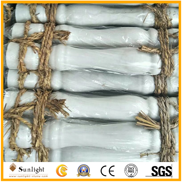 Natural Guangxi White Marble Baluster