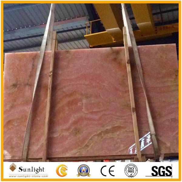  Marble Pink Onyx Tile for Flooring a