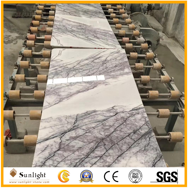 Italy Ice white marble/Lilac white ma
