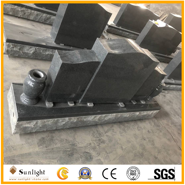 Padang Dark Granite tombstone