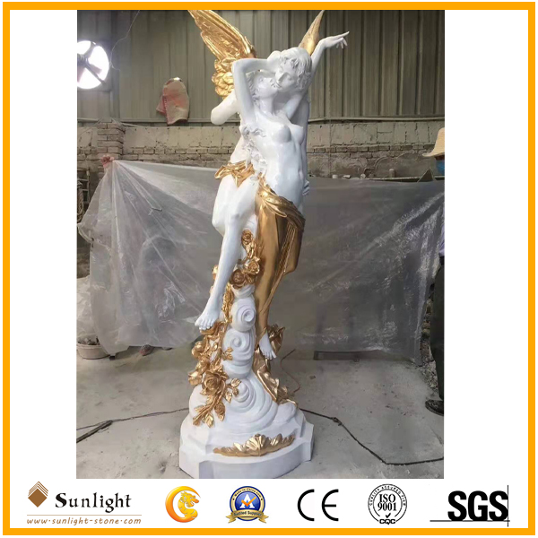 colored marble statue